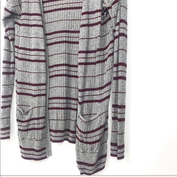 Muddy Stripe Cardigan Sz M - Picture 3 of 7
